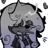 🙂 Эмодзи «Dandy's world - монохромные» для Telegram