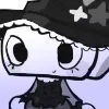 🦈 Эмодзи «Dandy's world - монохромные» для Telegram