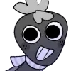 🦈 Эмодзи «Dandy's world - монохромные» для Telegram