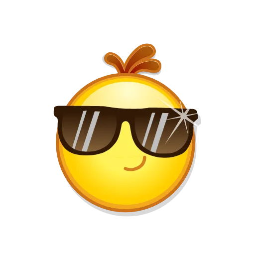 😎 Эмодзи «ICQ Колобки» для Telegram