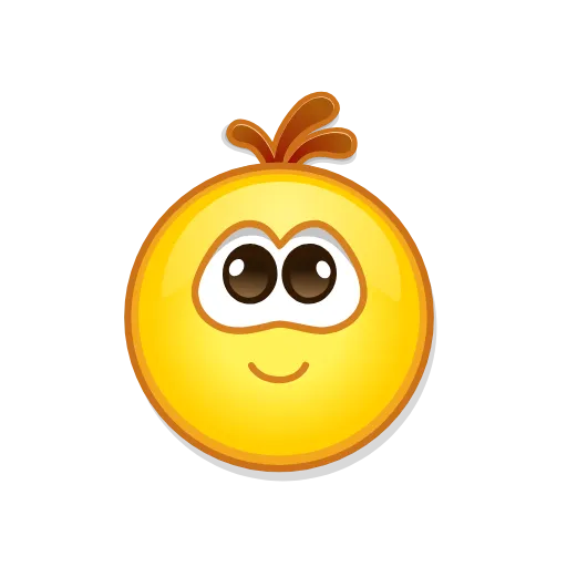 😌 Эмодзи «ICQ Колобки» для Telegram