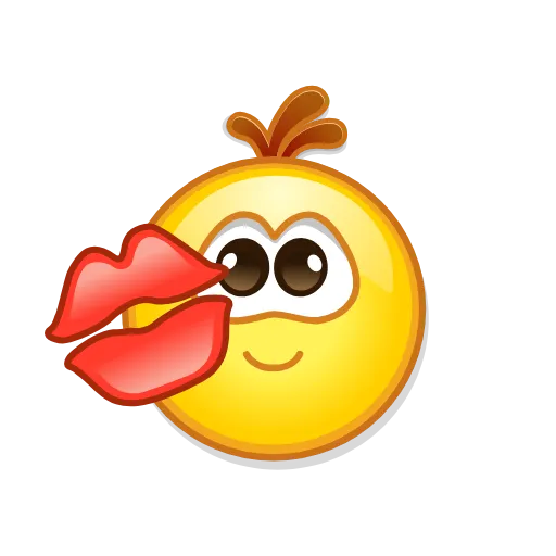 💋 Эмодзи «ICQ Колобки» для Telegram