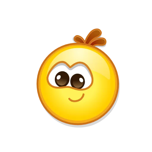 😉 Эмодзи «ICQ Колобки» для Telegram