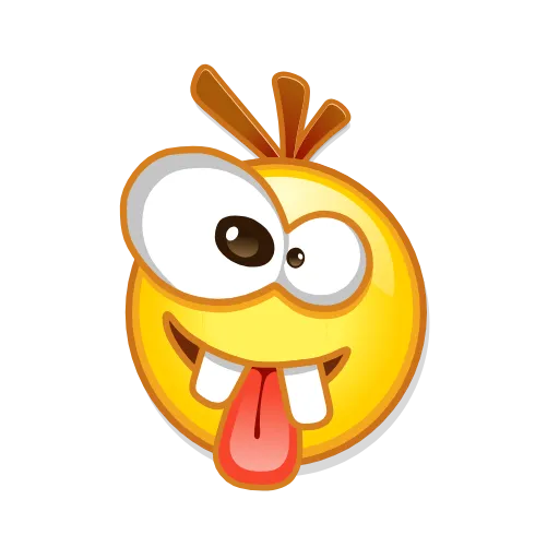🤪 Эмодзи «ICQ Колобки» для Telegram