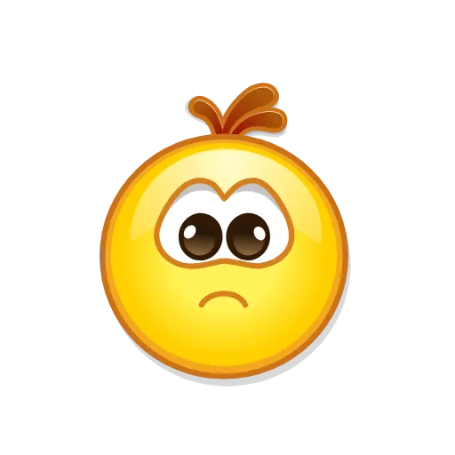 😔 Эмодзи «ICQ Колобки» для Telegram