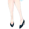 🥰 Эмодзи «2D-тян #anime #girl» для Telegram
