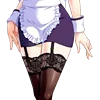 🥰 Эмодзи «2D-тян #anime #girl» для Telegram