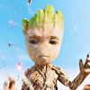 😱 Эмодзи «I am groot emoji» для Telegram