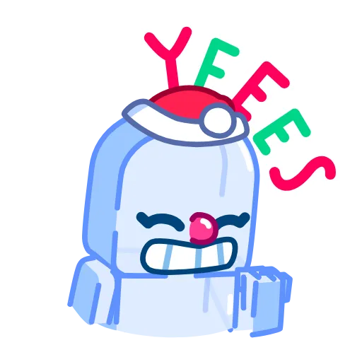 ☺️ Эмодзи «Ice Man» для Telegram