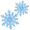 ❄️ Эмодзи «ICE - красивый зимний шрифт со снежком» для Telegram
