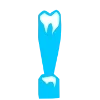 ❗️ Эмодзи «ICE - красивый зимний шрифт со снежком» для Telegram