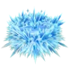 🌨 Эмодзи «ICE - красивый зимний шрифт со снежком» для Telegram