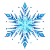 ❄️ Эмодзи «ICE - красивый зимний шрифт со снежком» для Telegram