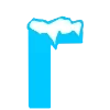 🖊 Эмодзи «ICE - красивый зимний шрифт со снежком» для Telegram
