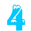 4⃣ Эмодзи «ICE - красивый зимний шрифт со снежком» для Telegram