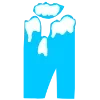 🖊 Эмодзи «ICE - красивый зимний шрифт со снежком» для Telegram
