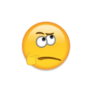 🤔 Стикер «Meme With Emojis» для Telegram