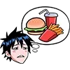 🍔 Эмодзи «👀 Икки - отдельный пак с икки из вк.» для Telegram