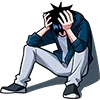 😣 Эмодзи «👀 Икки - отдельный пак с икки из вк.» для Telegram