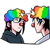 🤡 Эмодзи «👀 Икки - отдельный пак с икки из вк.» для Telegram