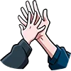 🙏 Эмодзи «👀 Икки - отдельный пак с икки из вк.» для Telegram
