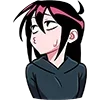 😙 Эмодзи «👀 Икки - отдельный пак с икки из вк.» для Telegram