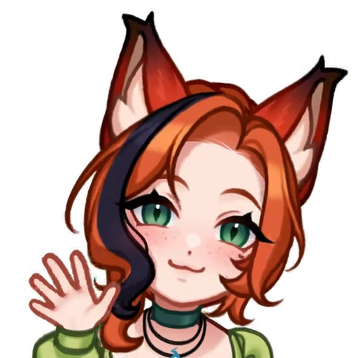 🖐 Стикер «MiOOti» для Telegram