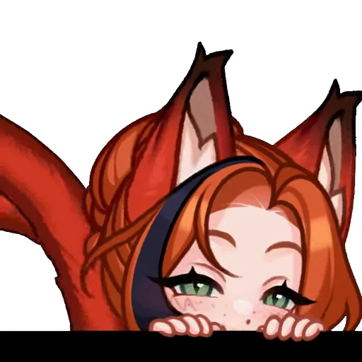 🦊 Стикер «MiOOti» для Telegram