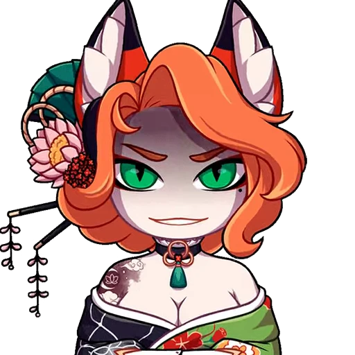 😈 Стикер «MiOOti» для Telegram