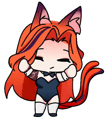 💃 Стикер «MiOOti» для Telegram