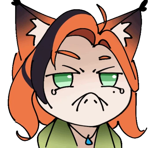 😡 Стикер «MiOOti» для Telegram