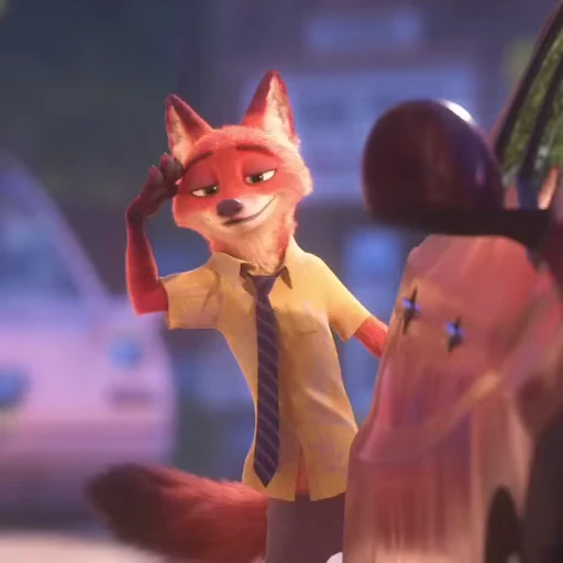 👋 Стикер «I'm Nick Wilde (Live)» для Telegram