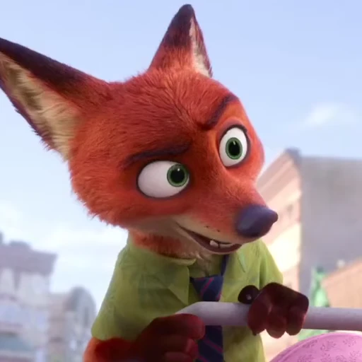 😏 Стикер «I'm Nick Wilde (Live)» для Telegram