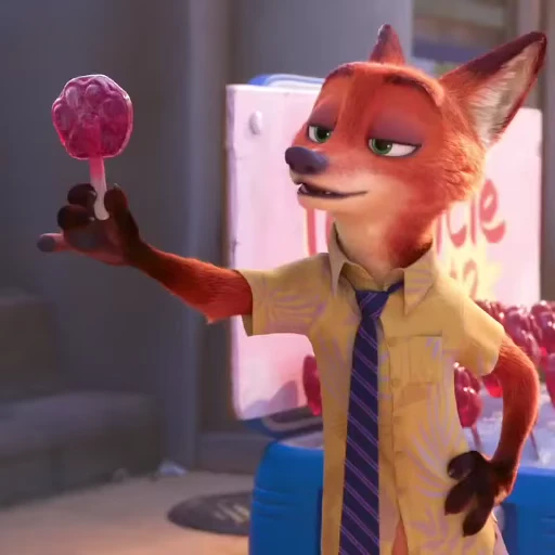 🍭 Стикер «I'm Nick Wilde (Live)» для Telegram