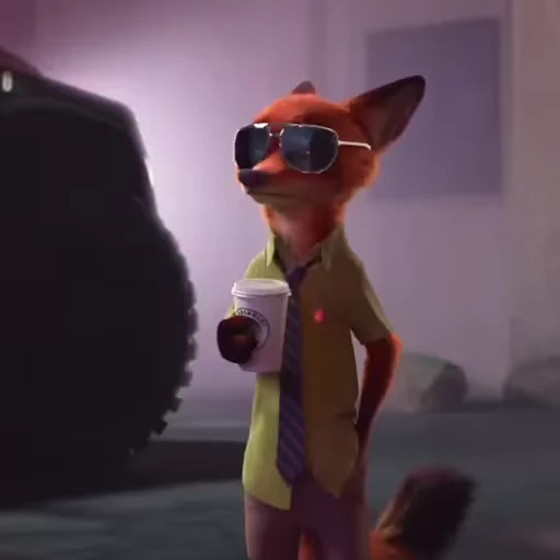 😎 Стикер «I'm Nick Wilde (Live)» для Telegram