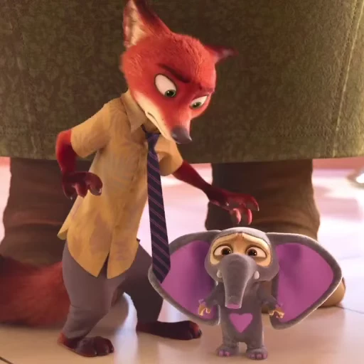 🥺 Стикер «I'm Nick Wilde (Live)» для Telegram