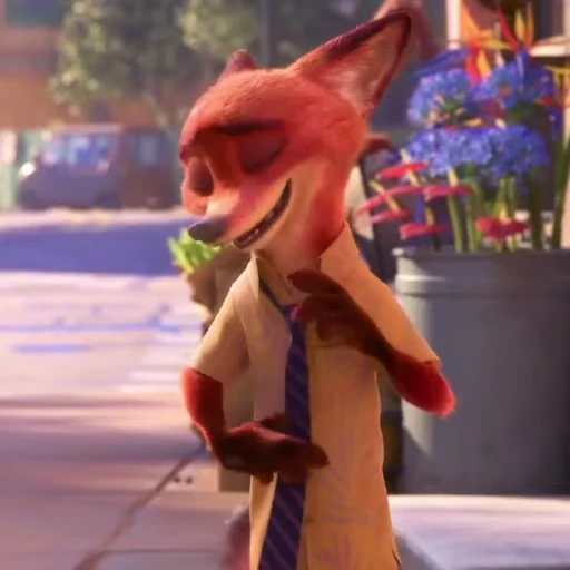😜 Стикер «I'm Nick Wilde (Live)» для Telegram