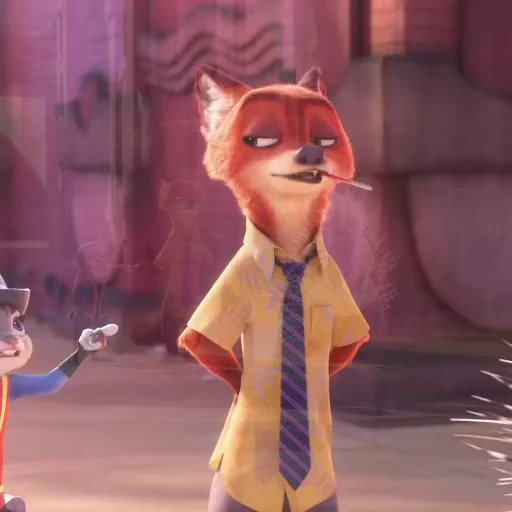 😏 Стикер «I'm Nick Wilde (Live)» для Telegram