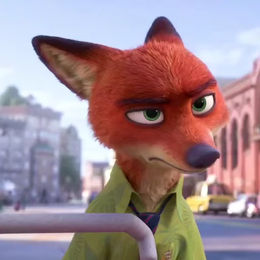 😏 Стикер «I'm Nick Wilde (Live)» для Telegram