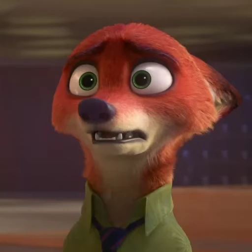 😖 Стикер «I'm Nick Wilde (Live)» для Telegram