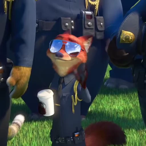 😎 Стикер «I'm Nick Wilde (Live)» для Telegram