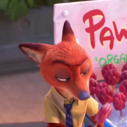 🍭 Стикер «I'm Nick Wilde (Live)» для Telegram