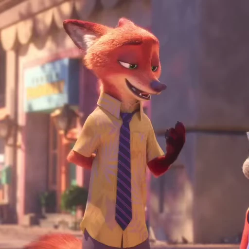 😏 Стикер «I'm Nick Wilde (Live)» для Telegram