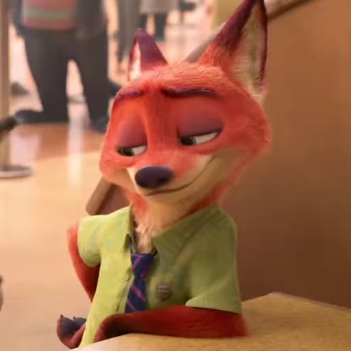 😏 Стикер «I'm Nick Wilde (Live)» для Telegram
