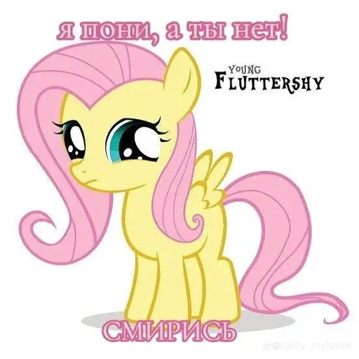😍 Стикер «I pony a ti net smiris» для Telegram