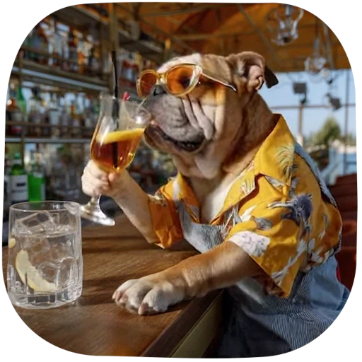 🍸 Стикер «Brainrot animals» для Telegram