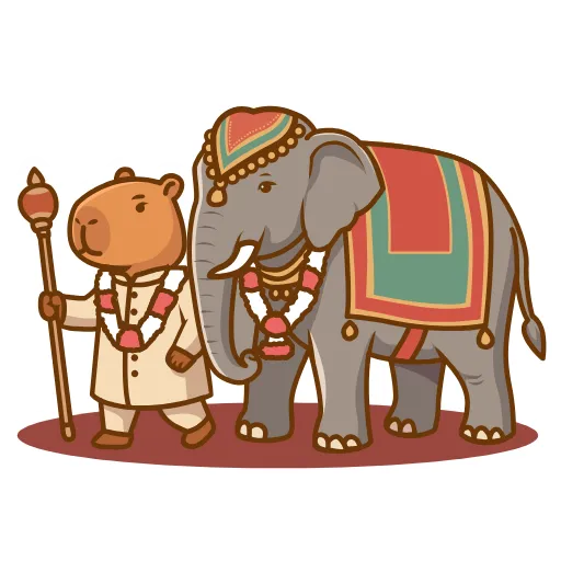 🇮🇳 Стикер «India» для Telegram