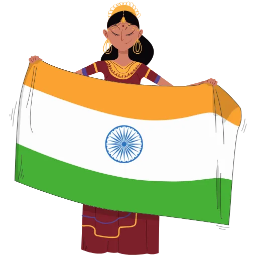 🇮🇳 Стикер «India» для Telegram
