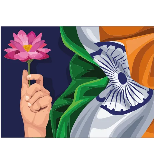 🇮🇳 Стикер «India» для Telegram