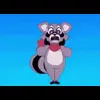 🤩 Эмодзи «Индиго Парк Енот» для Telegram